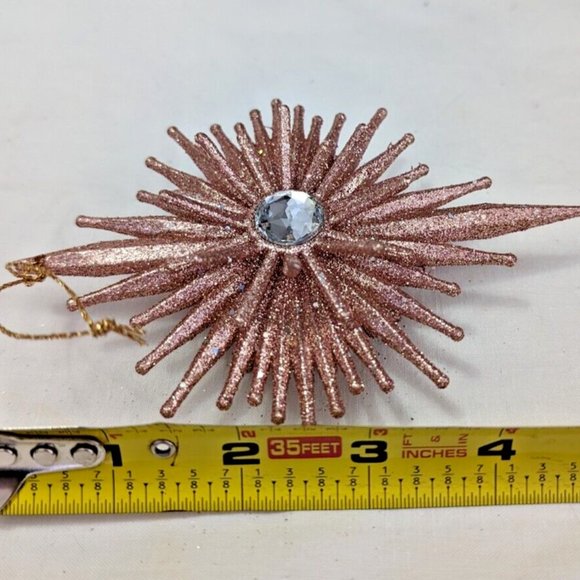 Pink And Gold Valentine Tree Ornament And Ribbon Kit - Picture 5 of 9